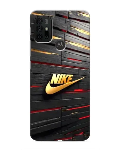 Чехол для Motorola MOTO G30 с картинкой «Золотой Nike на металле» Чехол для Motorola MOTO G30 с картинкой «Золотой Nike на металле»
