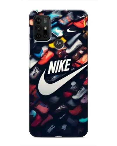 Чехол для Motorola MOTO G30 с картинкой «Коллекция кроссовок Nike» Чехол для Motorola MOTO G30 с картинкой «Коллекция кроссовок Nike»