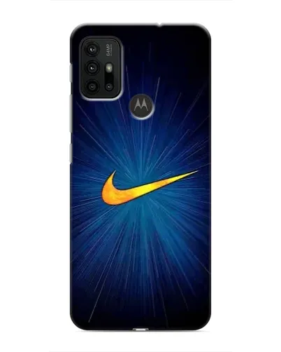 Чехол для Motorola MOTO G30 с картинкой «Синий пульс Nike» Чехол для Motorola MOTO G30 с картинкой «Синий пульс Nike»