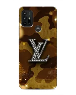 Чехол для Motorola MOTO G30 с картинкой «Камуфляжный Louis Vuitton»