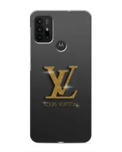 Чехол для Motorola MOTO G30 с картинкой «Градиент Louis Vuitton»