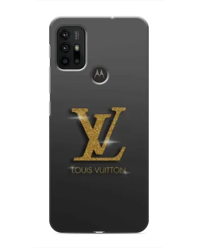 Чехол для Motorola MOTO G30 с картинкой «Градиент Louis Vuitton»