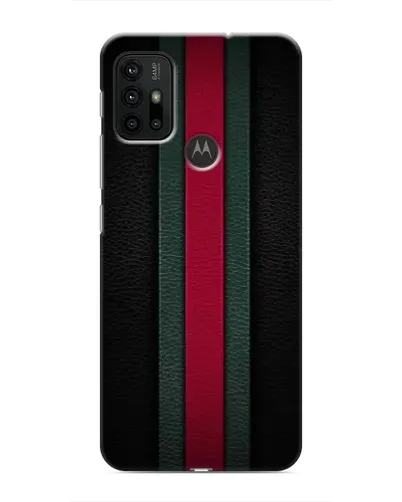 Чехол для Motorola MOTO G30 с картинкой «Gucci — неоновая линия»