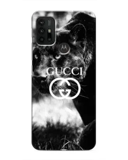 Чехол для Motorola MOTO G30 с картинкой «Gucci — дикая природа»