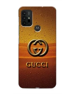 Чехол для Motorola MOTO G30 с картинкой «Gucci — солнечный градиент»