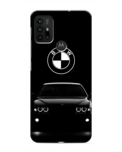 Чехол для Motorola MOTO G30 с картинкой «BMW — взгляд из темноты»