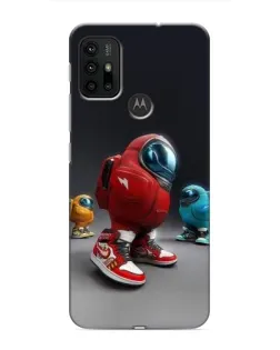 Чехол для Motorola MOTO G30 с картинкой «Among Us — 3D стиль»