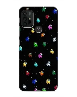 Чехол для Motorola MOTO G30 с картинкой «Экипаж Among Us»