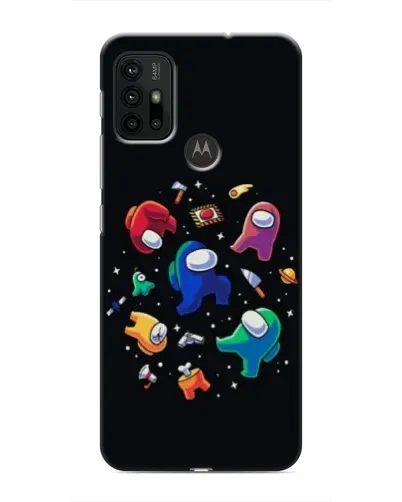 Чехол для Motorola MOTO G30 с картинкой «Among Us космос» Чехол для Motorola MOTO G30 с картинкой «Among Us космос»