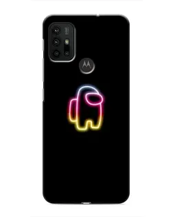 Чехол для Motorola MOTO G30 с картинкой «Among Us градиент» Чехол для Motorola MOTO G30 с картинкой «Among Us градиент»
