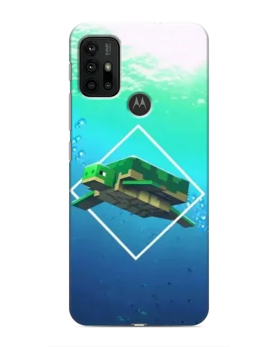 Чехол для Motorola MOTO G30 с картинкой «Черепаха Minecraft» Чехол для Motorola MOTO G30 с картинкой «Черепаха Minecraft»