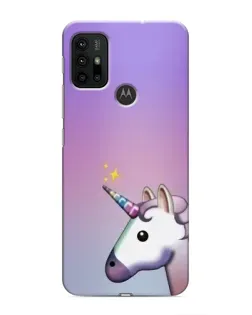 Чехол для Motorola MOTO G30 с картинкой «Единорог градиент» Чехол для Motorola MOTO G30 с картинкой «Единорог градиент»