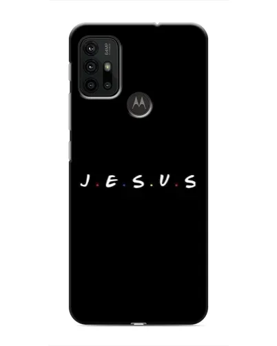 Чехол для Motorola MOTO G30 с картинкой «Точки веры J.E.S.U.S.» Чехол для Motorola MOTO G30 с картинкой «Точки веры J.E.S.U.S.»