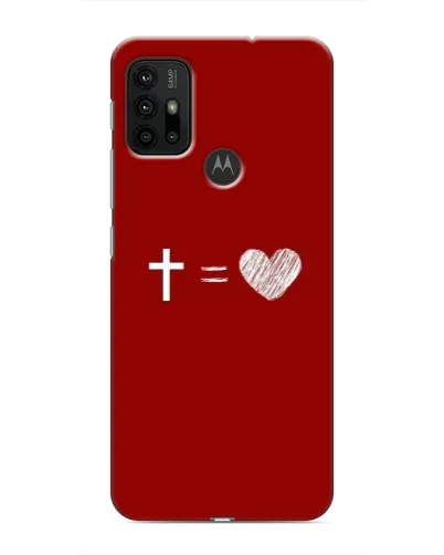 Чехол для Motorola MOTO G30 с картинкой «Уравнение любви» Чехол для Motorola MOTO G30 с картинкой «Уравнение любви»