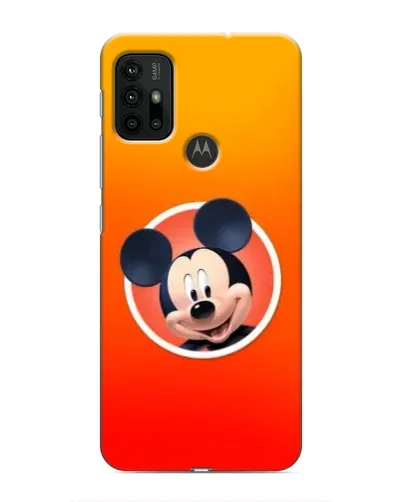 Чехол для Motorola MOTO G30 с картинкой «Mickey в круге»
