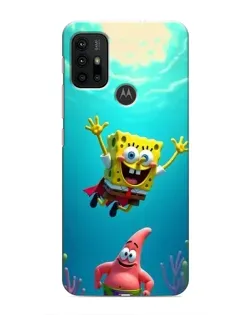 Чехол для Motorola MOTO G30 с картинкой «Спанч Боб под водой» Чехол для Motorola MOTO G30 с картинкой «Спанч Боб под водой»