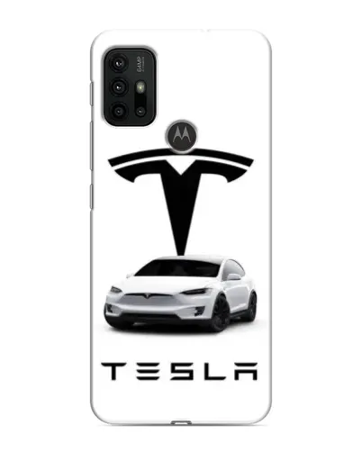 Чехол для Motorola MOTO G30 с картинкой «Tesla White Style» Чехол для Motorola MOTO G30 с картинкой «Tesla White Style»