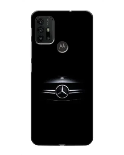 Чехол для Motorola MOTO G30 с картинкой «Mercedes — абстрактные линии»