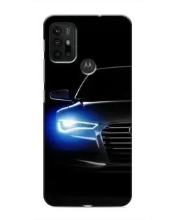 Чехол для Motorola MOTO G30 с картинкой «Неоновый взгляд Audi» Чехол для Motorola MOTO G30 с картинкой «Неоновый взгляд Audi»