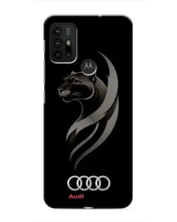 Чехол для Motorola MOTO G30 с картинкой «Графика — пантера и Audi» Чехол для Motorola MOTO G30 с картинкой «Графика — пантера и Audi»
