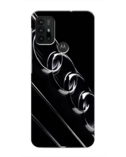 Чехол для Motorola MOTO G30 с картинкой «Audi — абстрактные кольца» Чехол для Motorola MOTO G30 с картинкой «Audi — абстрактные кольца»