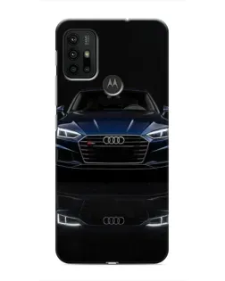 Чехол для Motorola MOTO G30 с картинкой «Audi — ночное отражение» Чехол для Motorola MOTO G30 с картинкой «Audi — ночное отражение»