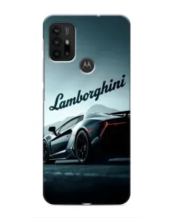 Чехол для Motorola MOTO G30 с картинкой «Классическая надпись Lamborghini» Чехол для Motorola MOTO G30 с картинкой «Классическая надпись Lamborghini»
