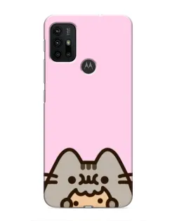 Чехол для Motorola MOTO G30 с картинкой «Pusheen и печенье» Чехол для Motorola MOTO G30 с картинкой «Pusheen и печенье»