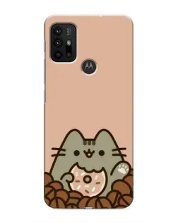 Чехол для Motorola MOTO G30 с картинкой «Кофейный Пушин» Чехол для Motorola MOTO G30 с картинкой «Кофейный Пушин»