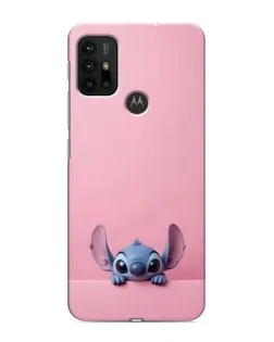 Чехол для Motorola MOTO G30 с картинкой «Stitch выглядывает» Чехол для Motorola MOTO G30 с картинкой «Stitch выглядывает»