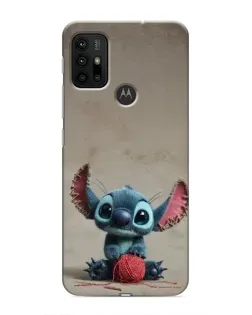 Чехол для Motorola MOTO G30 с картинкой «Стич на коричневом фоне» Чехол для Motorola MOTO G30 с картинкой «Стич на коричневом фоне»
