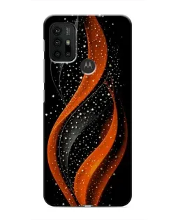 Чехол для Motorola MOTO G30 с картинкой «Огненная звездная волна» Чехол для Motorola MOTO G30 с картинкой «Огненная звездная волна»