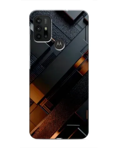 Чехол для Motorola MOTO G30 с картинкой «Черные геометрические блоки» Чехол для Motorola MOTO G30 с картинкой «Черные геометрические блоки»