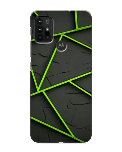 Чехол для Motorola MOTO G30 с картинкой «Зеленые геометрические линии» Чехол для Motorola MOTO G30 с картинкой «Зеленые геометрические линии»