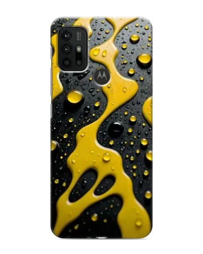 Чехол для Motorola MOTO G30 с картинкой «Жидкое желтое золото» Чехол для Motorola MOTO G30 с картинкой «Жидкое желтое золото»