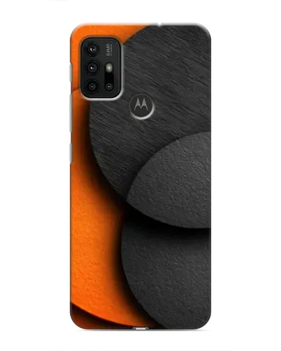 Чехол для Motorola MOTO G30 с картинкой «Геометрия оранжевых кругов» Чехол для Motorola MOTO G30 с картинкой «Геометрия оранжевых кругов»