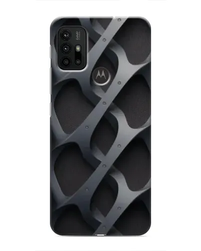 Чехол для Motorola MOTO G30 с картинкой «Объемное серое плетение» Чехол для Motorola MOTO G30 с картинкой «Объемное серое плетение»