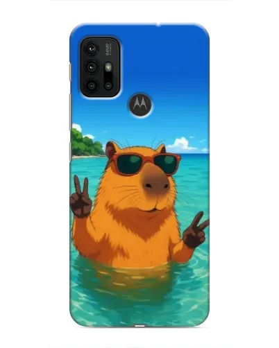 Чехол для Motorola MOTO G30 с картинкой «Морская капибара» Чехол для Motorola MOTO G30 с картинкой «Морская капибара»