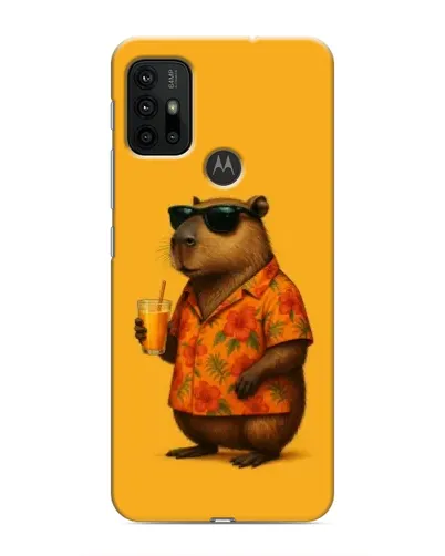 Чехол для Motorola MOTO G30 с картинкой «Капибара на отдыхе» Чехол для Motorola MOTO G30 с картинкой «Капибара на отдыхе»