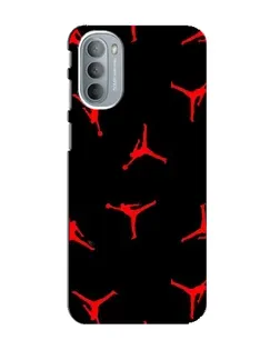 Чехол для Motorola MOTO G31 с картинкой «Jordan Red Pattern» Чехол для Motorola MOTO G31 с картинкой «Jordan Red Pattern»