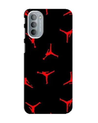 Чехол для Motorola MOTO G31 с картинкой «Jordan Red Pattern» Чехол для Motorola MOTO G31 с картинкой «Jordan Red Pattern»