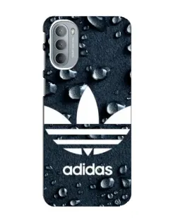 Чехол для Motorola MOTO G31 с картинкой «Adidas Trefoil Blue»