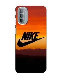 Чехол для Motorola MOTO G31 с картинкой «Nike — вечерний горизонт»