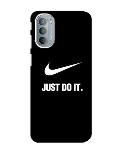 Чехол для Motorola MOTO G31 с картинкой «Классический принт Nike»