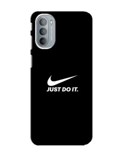 Чехол для Motorola MOTO G31 с картинкой «Минимализм от Nike»