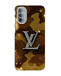 Чехол для Motorola MOTO G31 с картинкой «Камуфляжный Louis Vuitton»