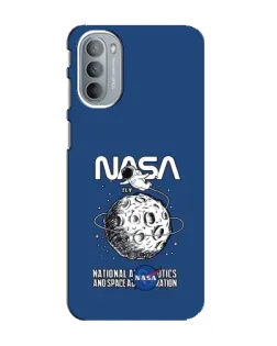 Чехол для Motorola MOTO G31 с картинкой «NASA — лунная миссия» Чехол для Motorola MOTO G31 с картинкой «NASA — лунная миссия»