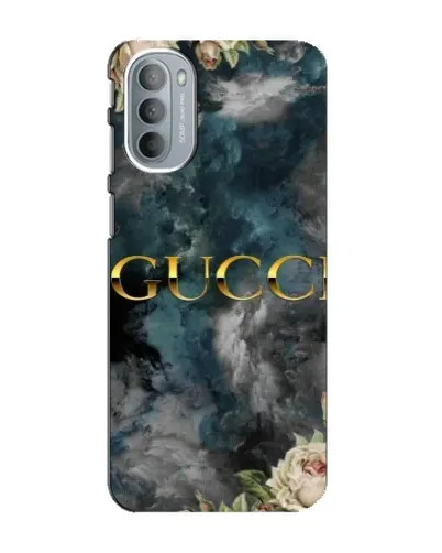 Чехол для Motorola MOTO G31 с картинкой «Абстрактные цветы Gucci» Чехол для Motorola MOTO G31 с картинкой «Абстрактные цветы Gucci»