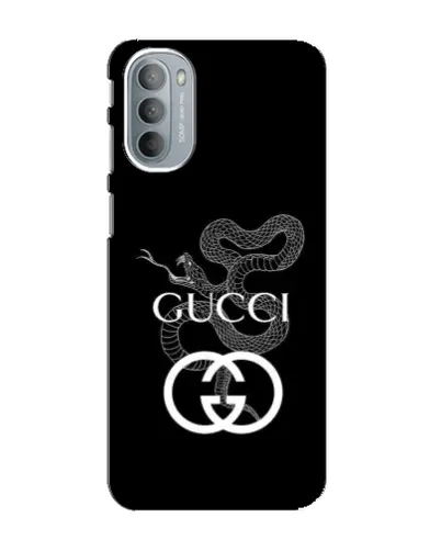 Чехол для Motorola MOTO G31 с картинкой «Gucci — серебряная змея» Чехол для Motorola MOTO G31 с картинкой «Gucci — серебряная змея»
