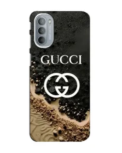 Чехол для Motorola MOTO G31 с картинкой «Gucci — песчаные дюны»